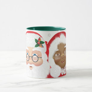 Père Noël & Mme Claus Christmas Holiday Mug