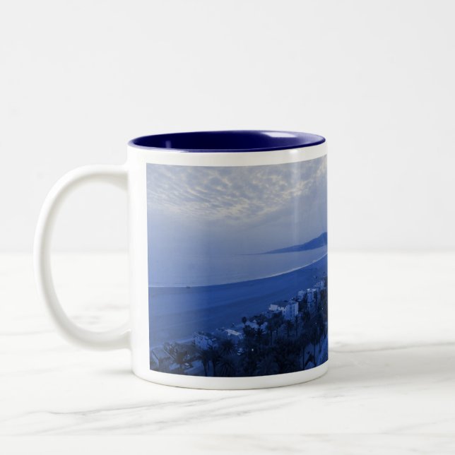 PÈRE NOËL MONICA BLUE MUG (Gauche)