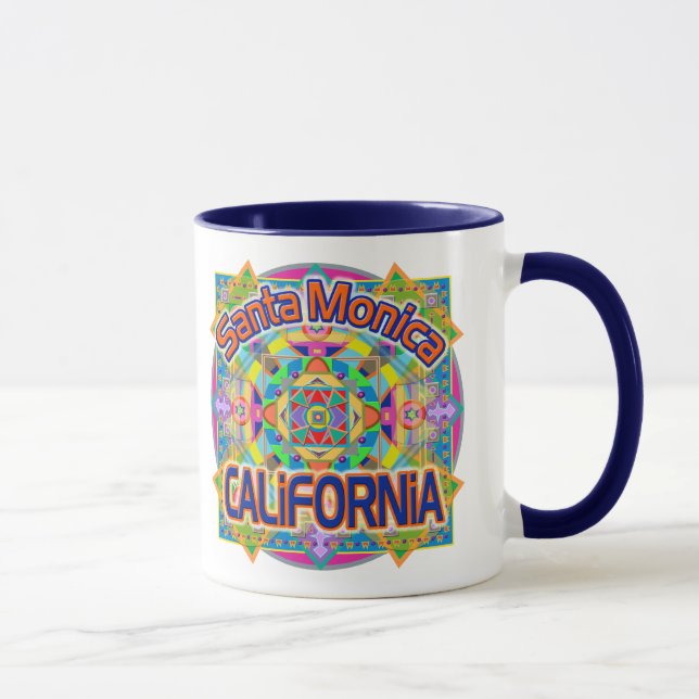 Père Noël Monica CALIFORNIA Happy Mug Cup (Droite)