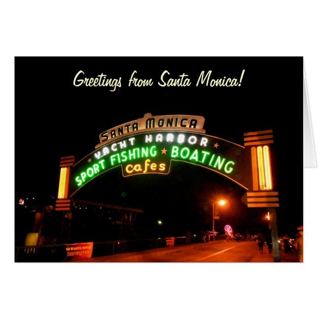 Père Noël Monica Pier (Devant horizontal)