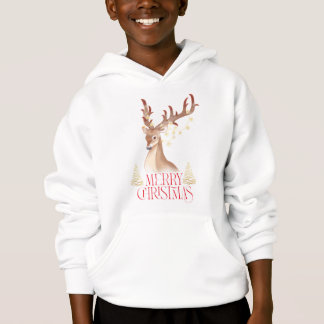 Père Noël Noël mignon sweat - shirt à capuche garç