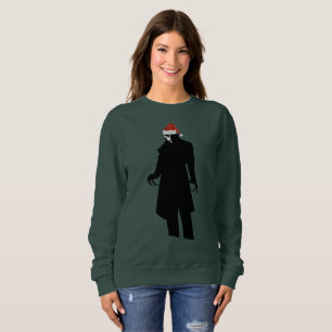 père Noël nosferatu xmas sweatshirt