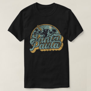 Père Noël Paula, T-shirt Californie
