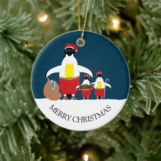 Père Noël Petits Aides Ornement de Noël (Arbre)
