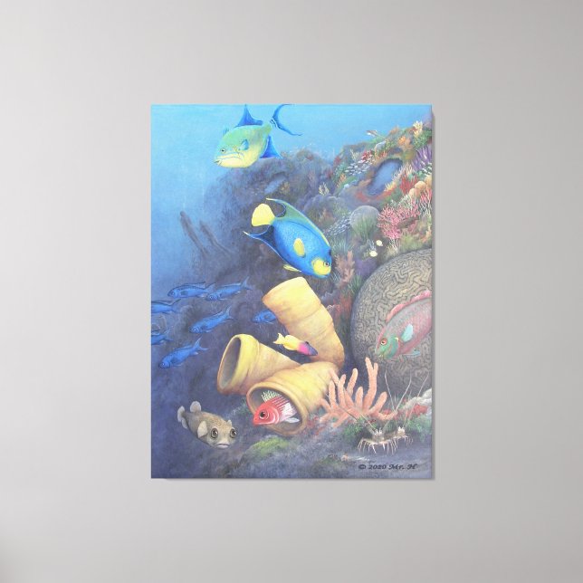 Père Noël Rosa Wall 1 Beaux-Art Enveloppé toile Im (Recto)