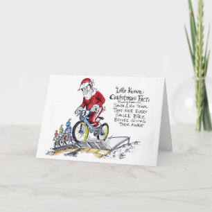 père Noël Snaps ses elfes - carte de Noël