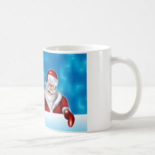 Père Noël souhaite Joyeux Noël Mug 11oz