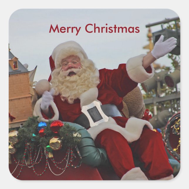 Père Noël sur Stickers Parade (Devant)