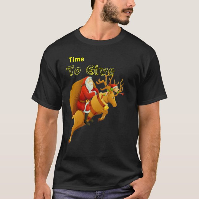 père Noël tracker Classic T-Shirt (Devant)