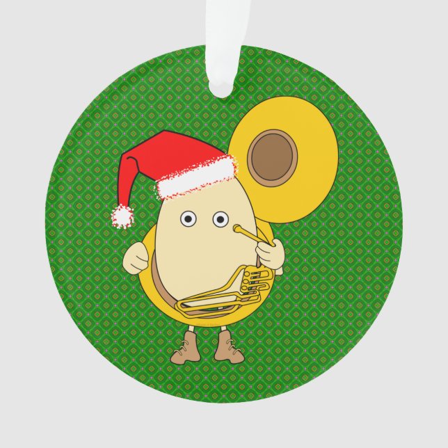Père Noël Tuba Player Egghead (devant)