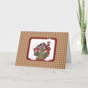 Père Noël Workshop Country Christmas Cartes
