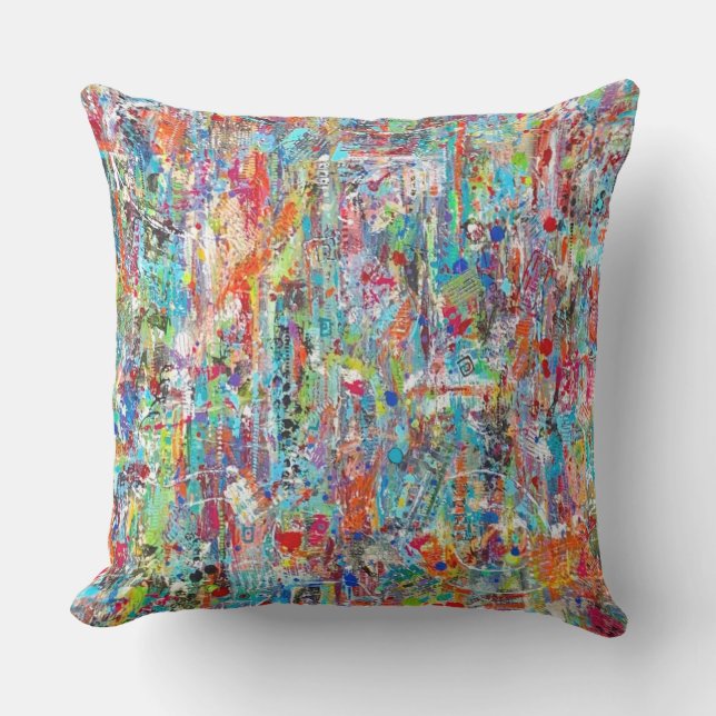 Père Temps 20 x 20 Oreiller extérieur (Recto)