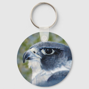 Peregrine-airbrush Keychain