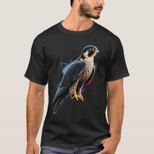 Peregrine Falcon Bird Raptor Lover Watcher Birding T-Shirt
