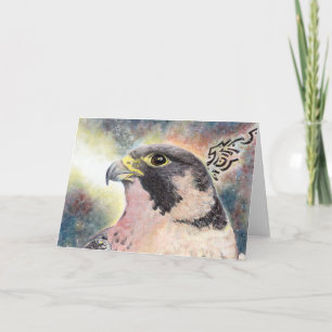 Peregrine Falcon Greeting Card