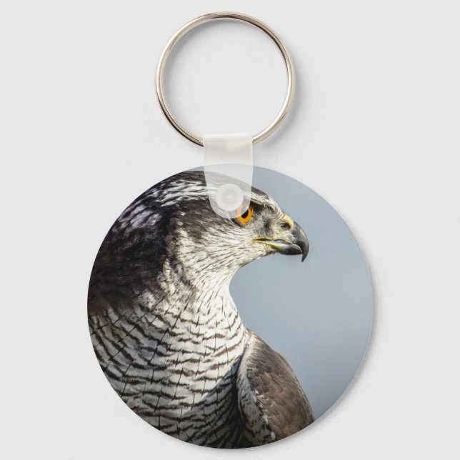 Peregrine Falcon Keyring (Front)