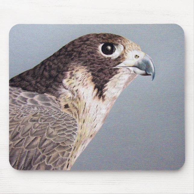 Peregrine Falcon Mousepad (Front)