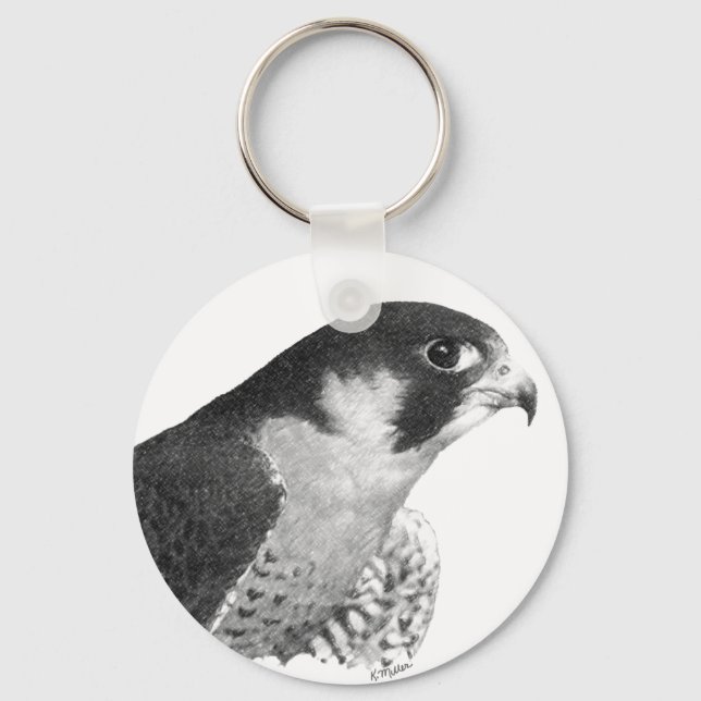 Peregrine Falcon-Pencil Keychain (Front)