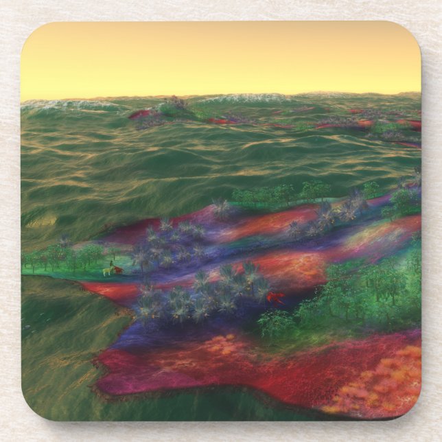 Perelandra Cork Coasters (Front)