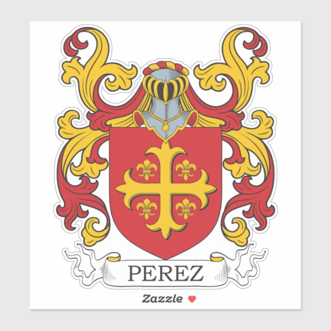 Perez Family Crest (Sheet)