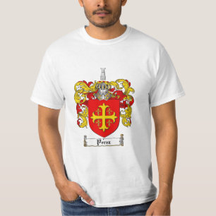 Perez Family Crest - Perez Coat of Arms T-Shirt
