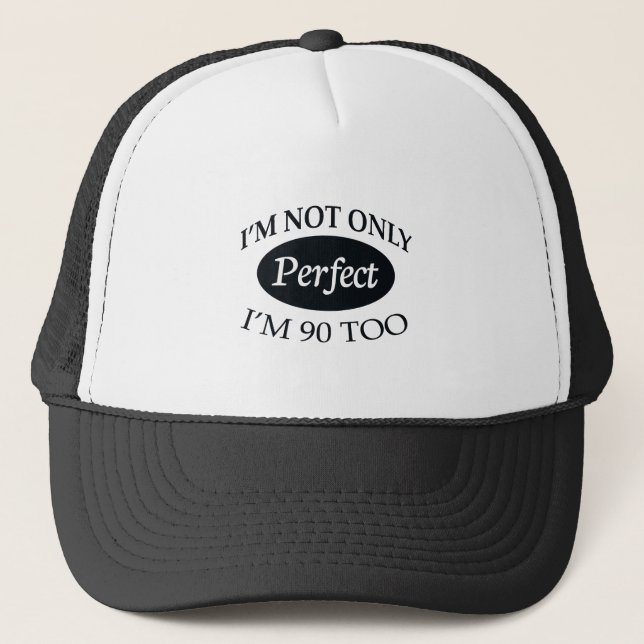 Perfect 90 trucker hat (Front)