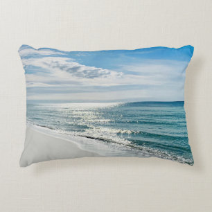 Perfect Beach Day My Happy Place Coastal Accent Pi Pillow