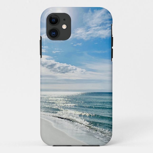 Perfect Beach Day My Happy Place Coastal Tropical Case-Mate iPhone Case (Back)