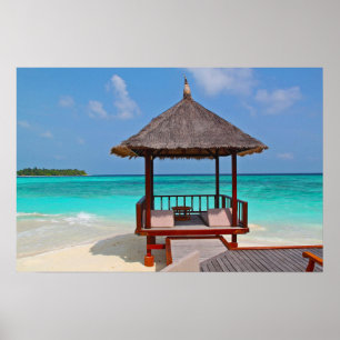 Perfect Beach Hut Poster