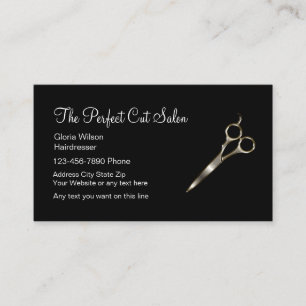 Perfect Beauty Salon Business Cards