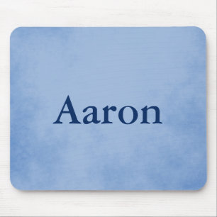 Perfect Blue Parchment Mouse Pad