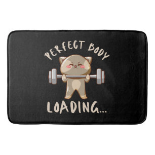 Perfect body loading... bath mat