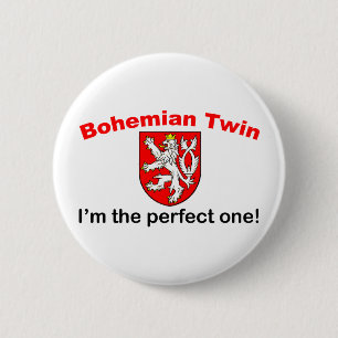 Perfect Bohemian Twin 2 Inch Round Button