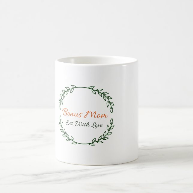 Perfect Bonus Mom Gift - Established With Love Mug (Center)