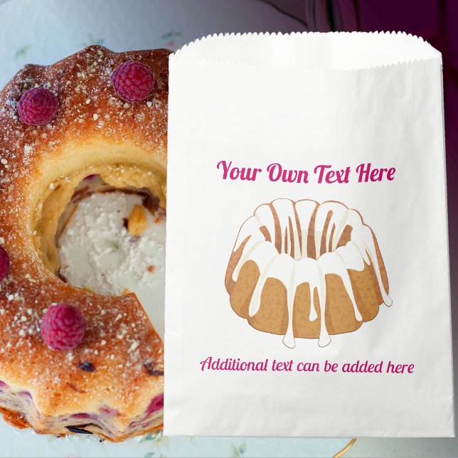 Perfect Bundt with Drizzled Glaze - Guglhupf Cake Favour Bag (Creator Uploaded)