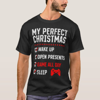 Perfect Christmas Gaming Video Games XMas gift fun T-Shirt