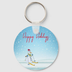 Perfect Christmas Snowman Keychain