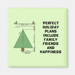 Perfect Christmas Tree Magnet