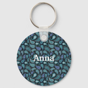 Perfect, Cool Blue  Keychain