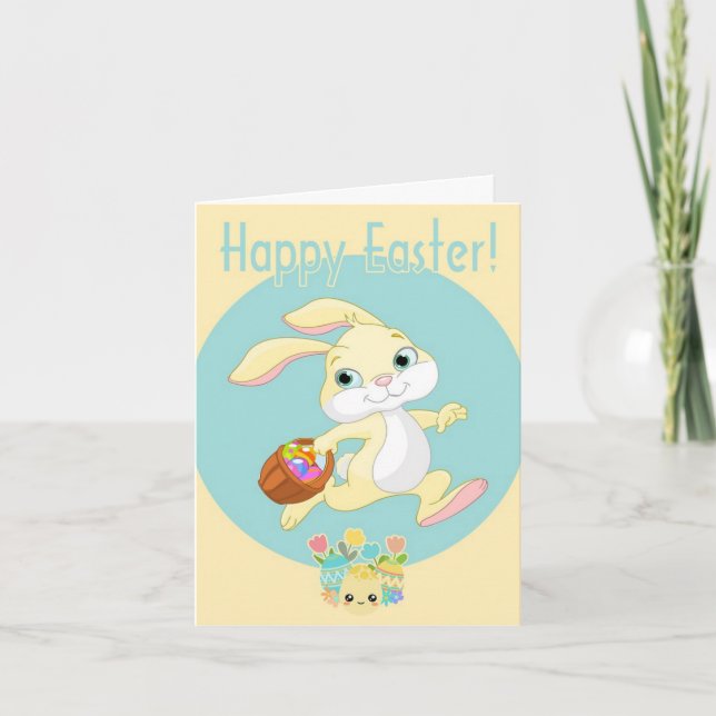 Perfect, Cool Happy Easter  Announcement (Front)