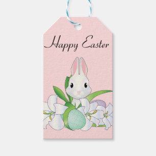 Perfect, Cool Happy Easter, Bunny Gift Tags