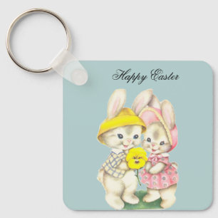 Perfect, Cool Happy Easter, Bunny Keychain