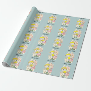 Perfect, Cool Happy Easter, Bunny  Wrapping Paper