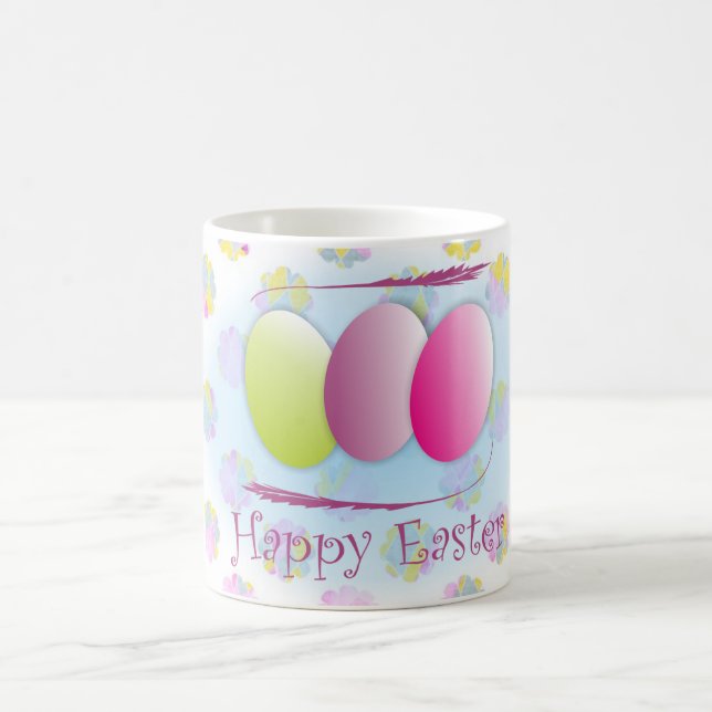 Perfect, Cool Happy Easter  Eggs Coffee Mug (Center)