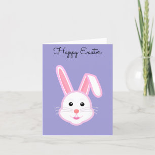 Perfect, Cool Happy Easter, Purple Bunny Announcement
