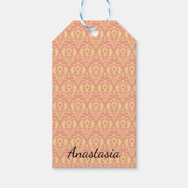 Perfect, Cool Pattern Frame  Gift Tags (Front)