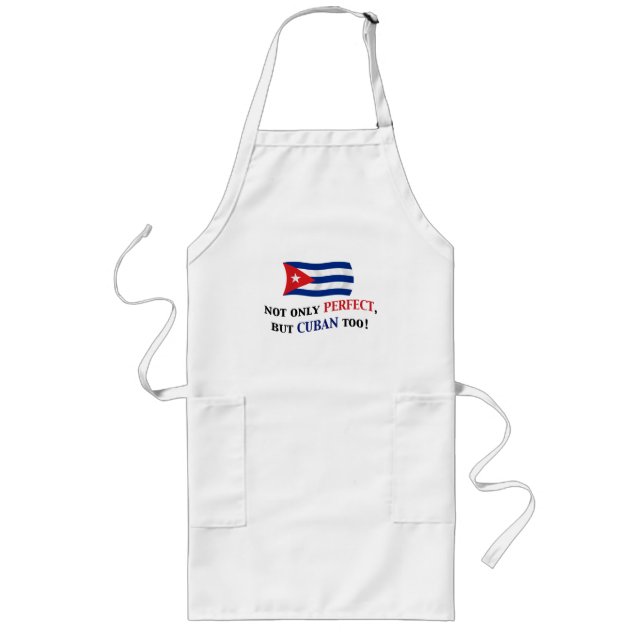 Perfect Cuban Long Apron (Front)