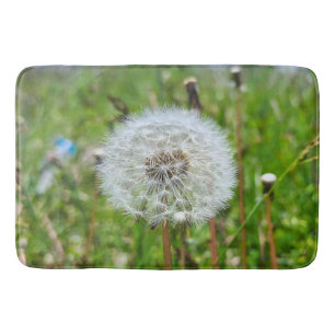 Perfect Dandelion – Botanical Macro Photography Bath Mat