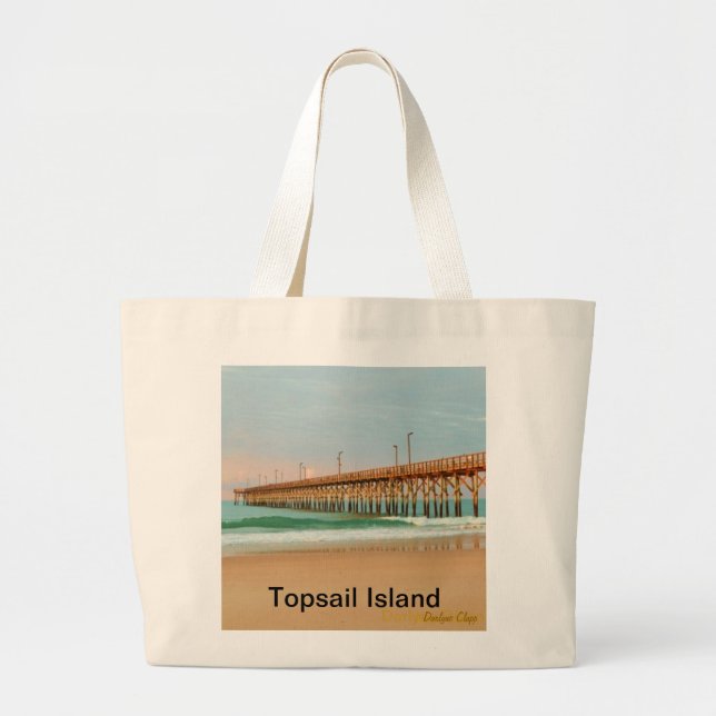 "Perfect Day" Large Tote Bag (Front)