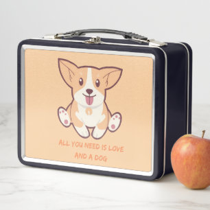 Perfect Designs for Dog Lovers & Pet Gifts Metal Lunch Box